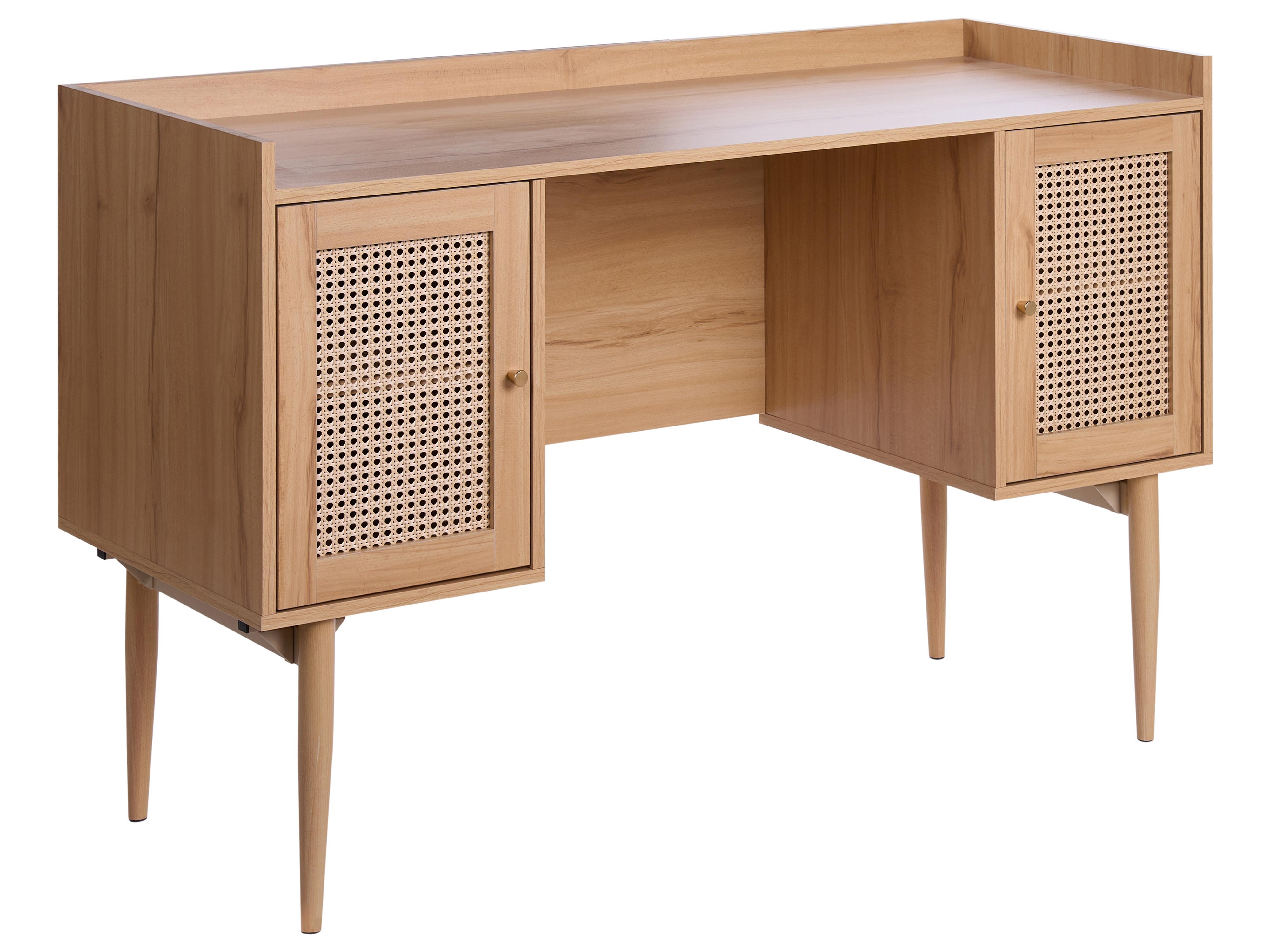 Bureau RATANA Lichtbruin 130 cm 50 cm