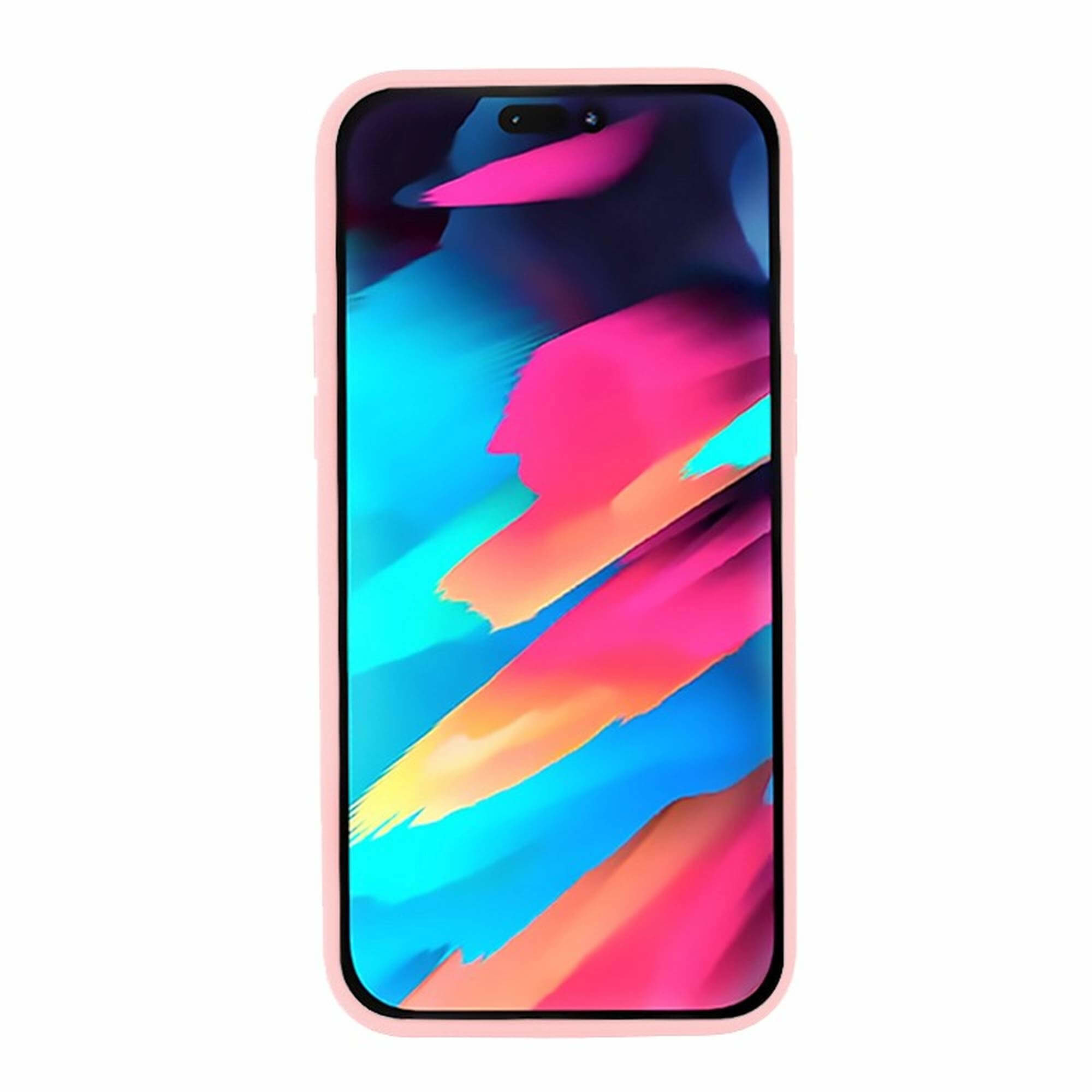 iPhone 14 Pro Silikon Backcase Hülle Steglitz (10904) - Rosa