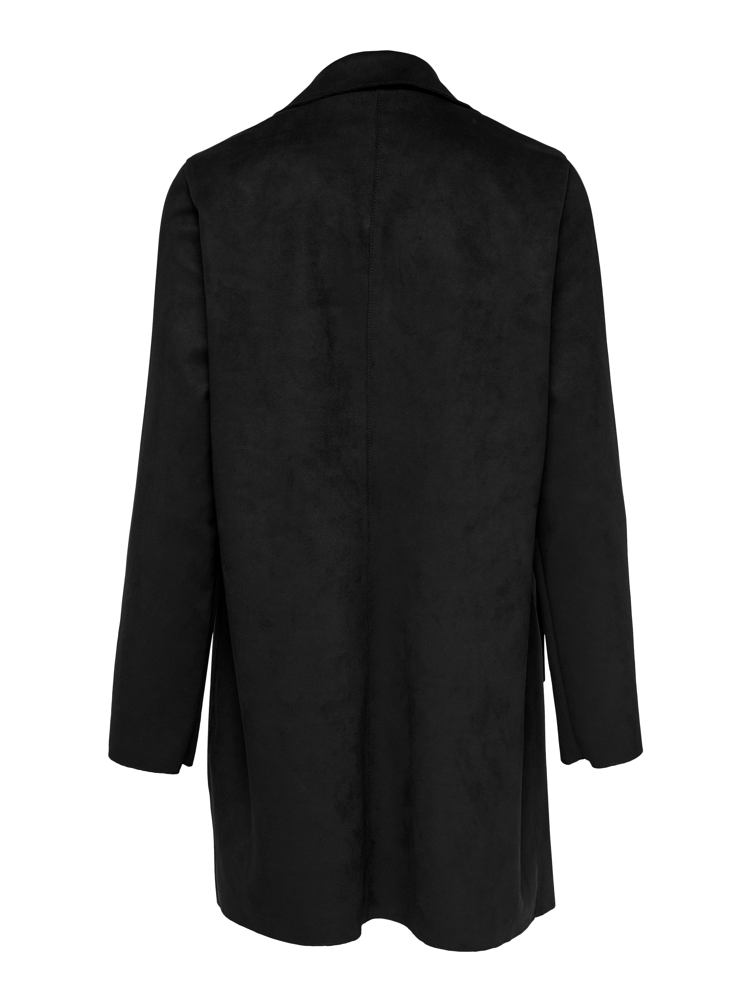 ONLY Langjacke »ONLJOLINE FAUX SUEDE COAT LIFE CC OTW« ohne Kapuze mit Reverskragen, weiches Wildlederimitat