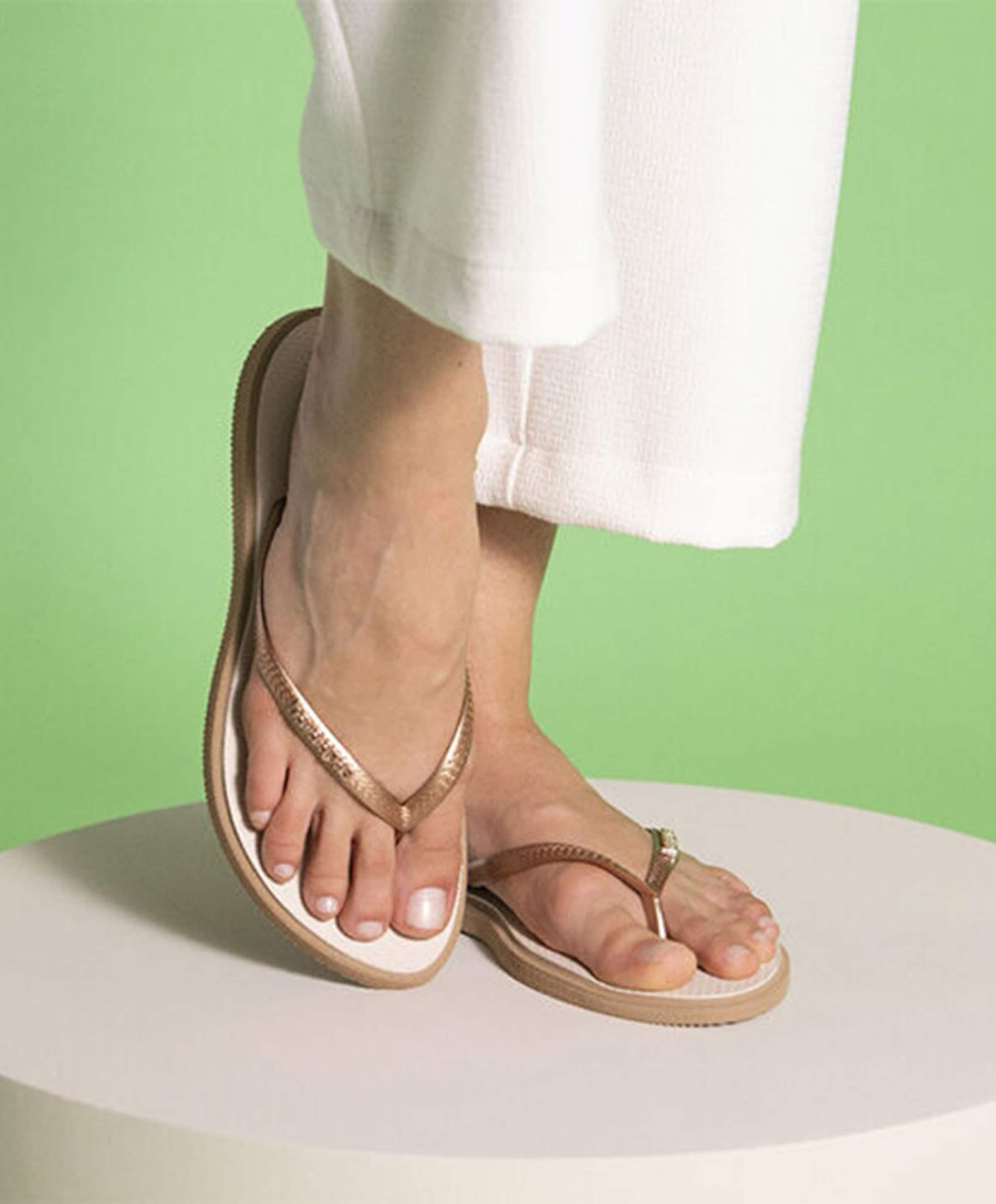 Havaianas HAV. SLIM POINT dames slippers goud