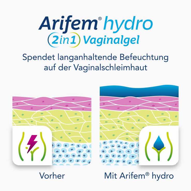 Arifem hydro 2in1 Vaginalgel, 30 ml