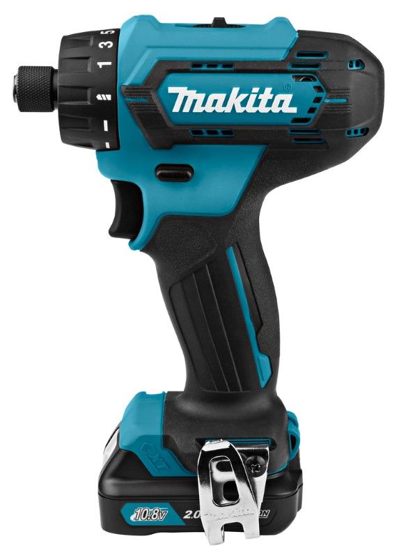 Makita DF033DSAJ 12 V Max Boor-/schroefmachine ( 2 x 2.0 Ah) accu, 1 lader, in mbox