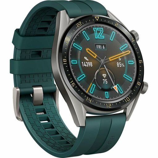 Relógio Inteligente Huawei GT Active 46mm Verde - Tela AMOLED de 3,53cm - Bluetooth 4.2 - 5 ATM -