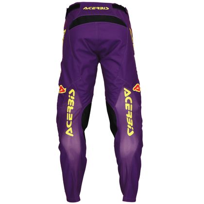 Pantalon cross Acerbis MX TRACK NASCAR 2024 - Violet / Rouge