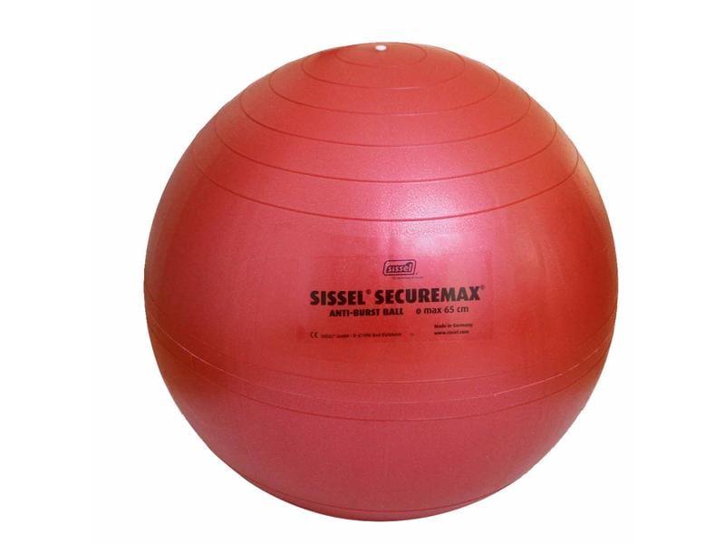 SISSEL Securemax Ball Ø 55 cm rot Gymnastik- und Sitzball