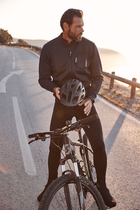 JAY-PI Fahrrad-Hose, Bikewear, lang, Top Basic, Gel Komfort Sitzpolster, eng anliegend