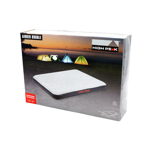 Colchão de ar de casal High Peak para camping