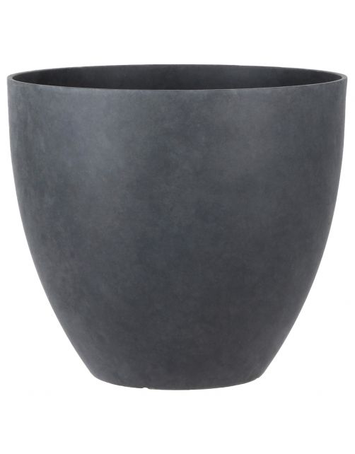 Mica Decorations Buitenpot Bravo Rond Antraciet - Bloempotten