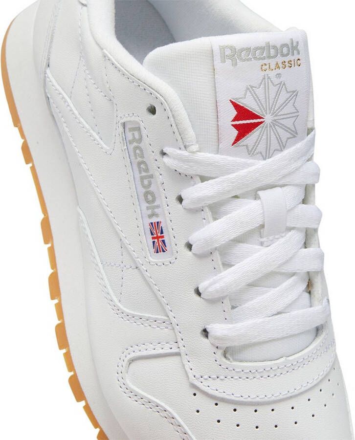 Reebok Classic Leather Cloud White Cloud White Pure Grey 3- Dames Cloud White Cloud White Pure Grey 3