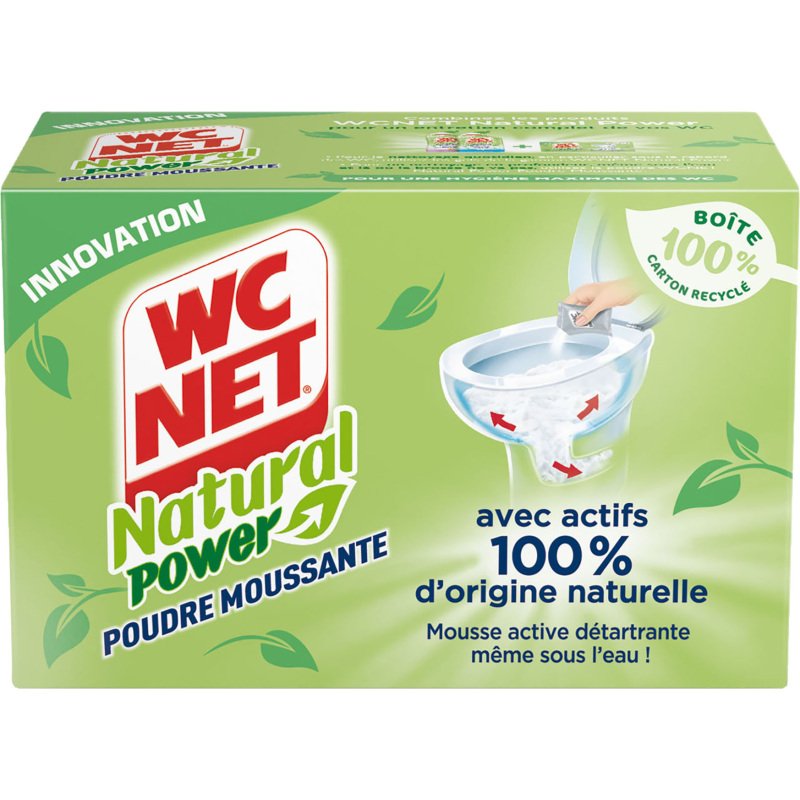 Poudre moussante Wc Net Natural Power