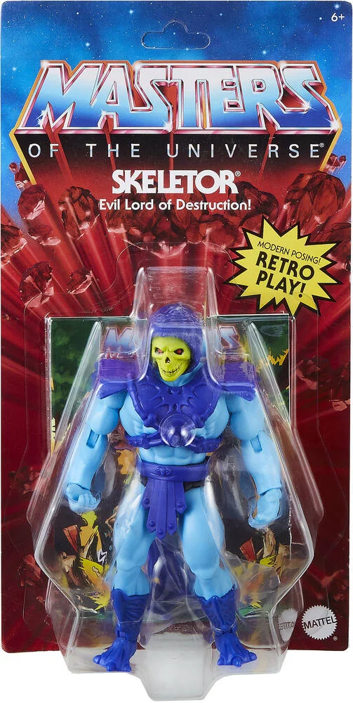 FIGURINE SKELETOR - LES MAITRES DE L'UNIVERS ORIGINS
