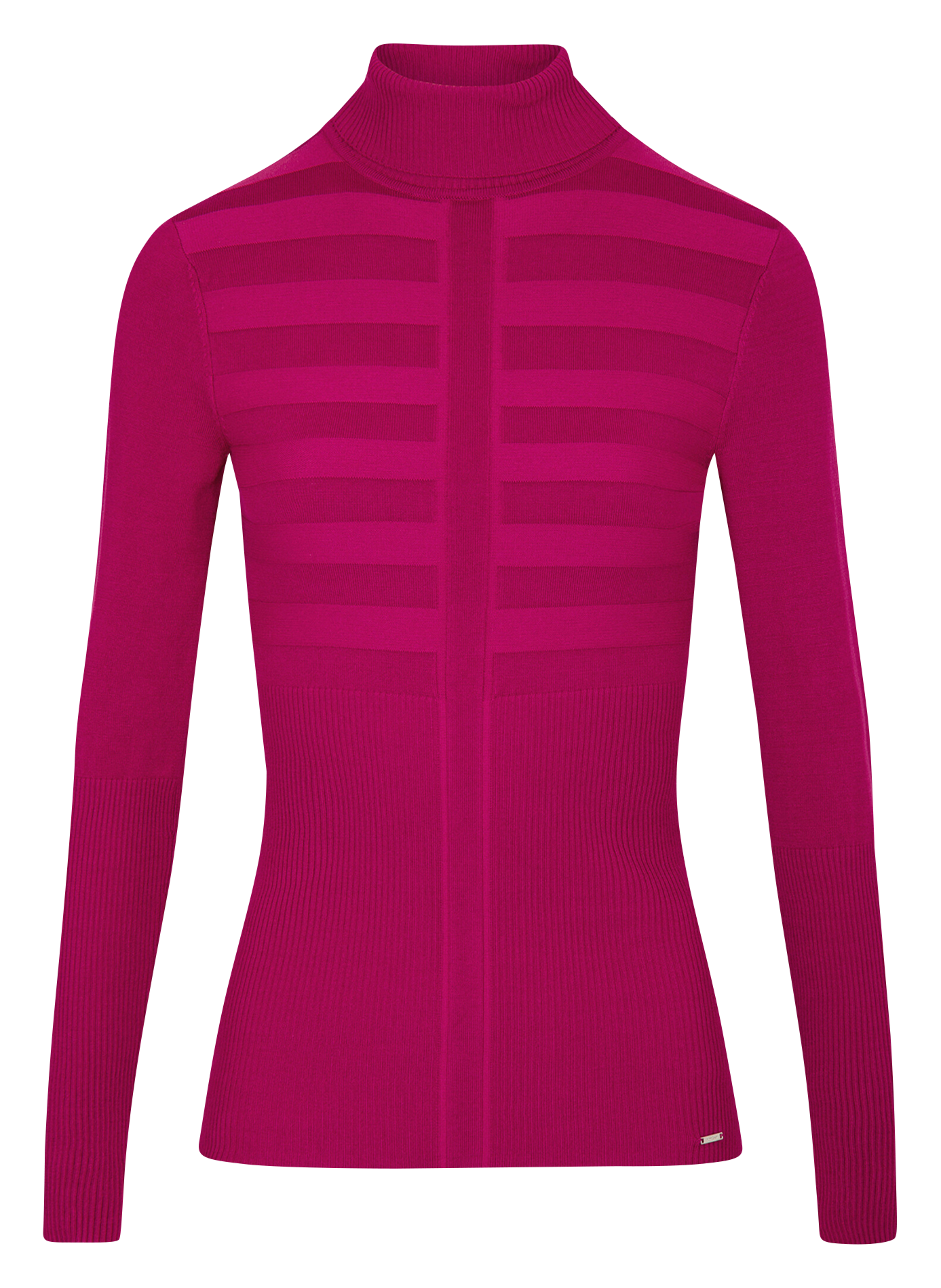 Pull col roulé | Violet