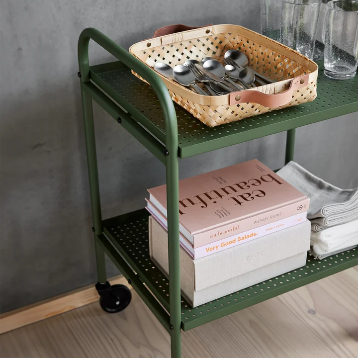 OYOY - Maki Trolley, small, olive
