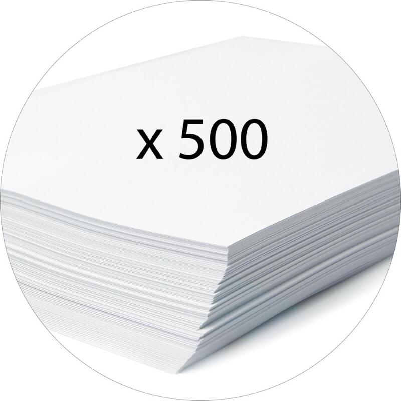 Boite de classement Exabox Dos 60mm Polypropylène Crystal - A4 - Cristal