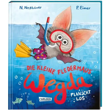 Carlsen Verlag Die kleine Fledermaus Wegda: Wegda planscht los