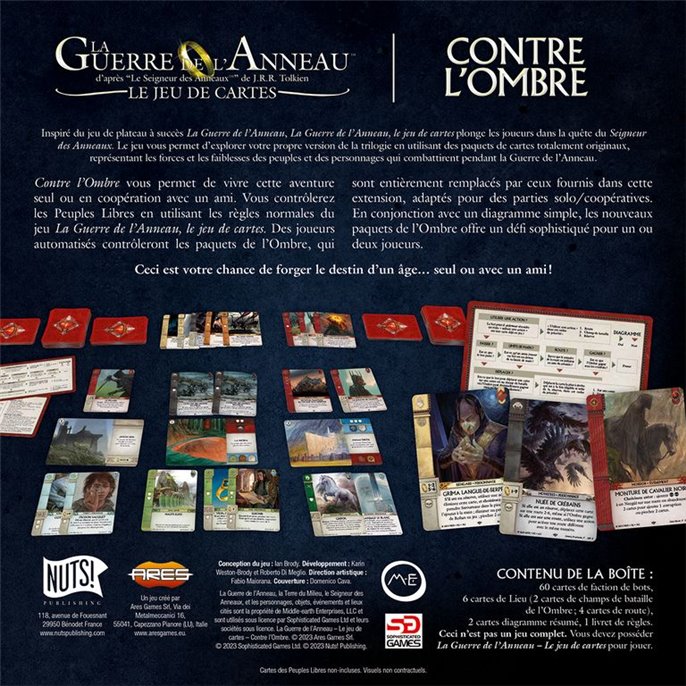 La Guerre de l'Anneau : Le Jeu de Cartes - Contre l'Ombre