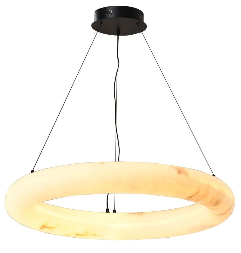 Hanglamp 214471 Wit Solmira ⌀80  x H120 cm