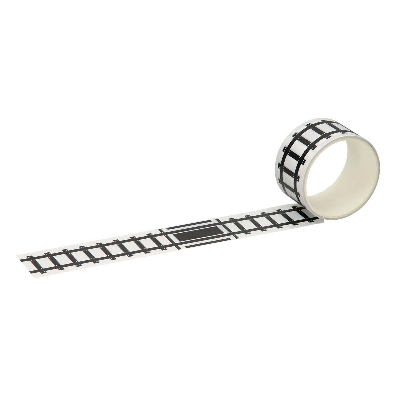 Houten Trein met Wegtape, 8mtr