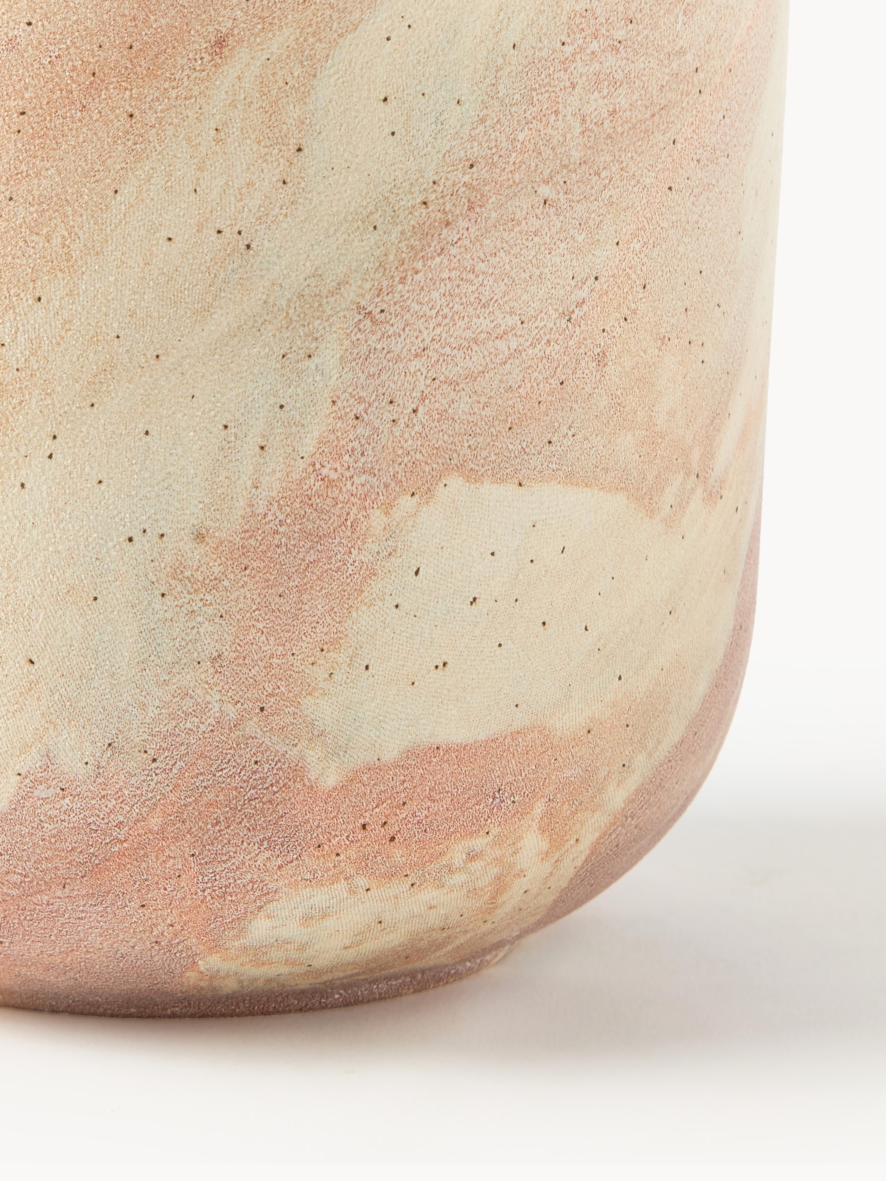 Plantenpot Kiko met marmerlook, H 17 cm