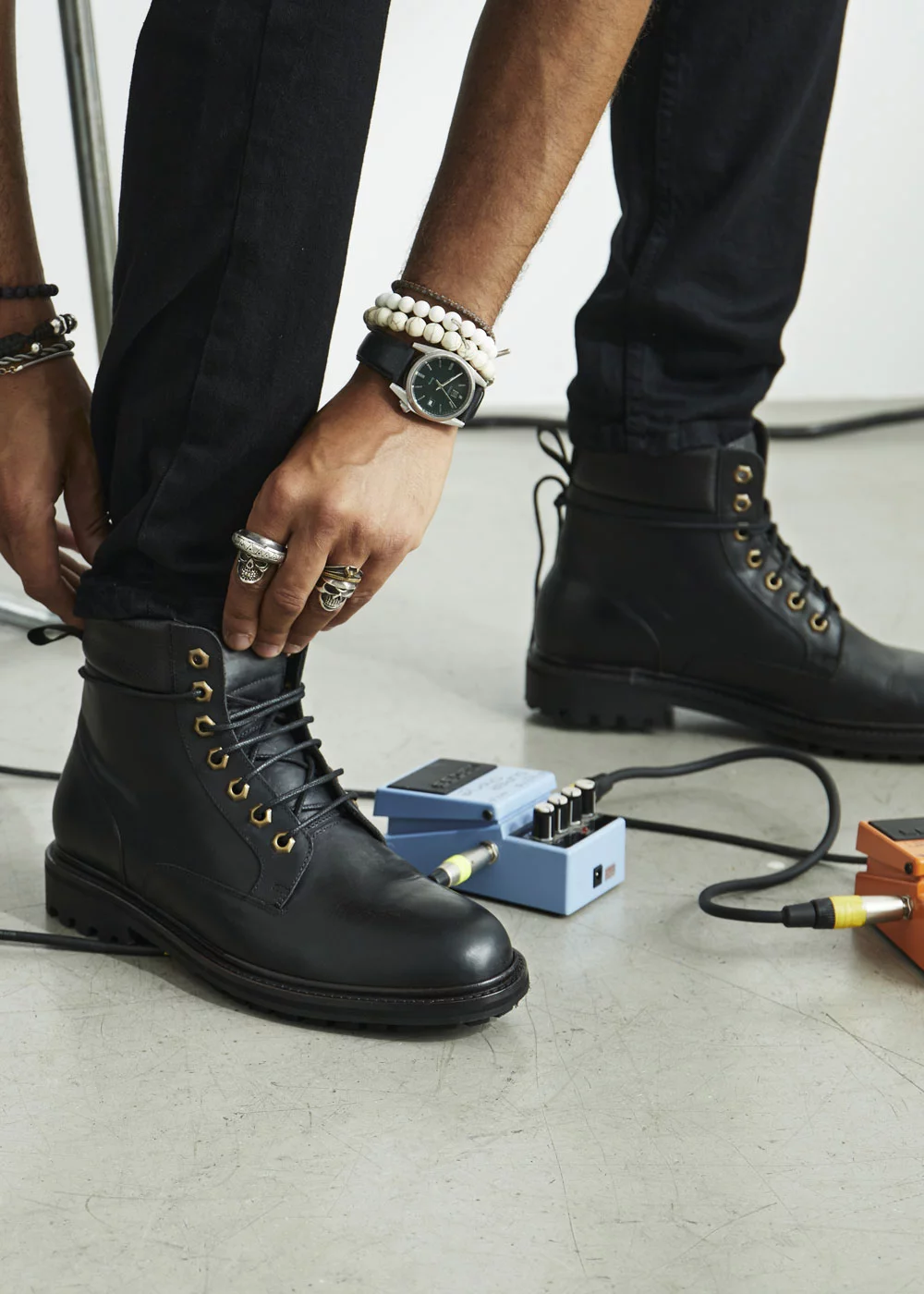 BOOTS RUFINO CUIR NOIR