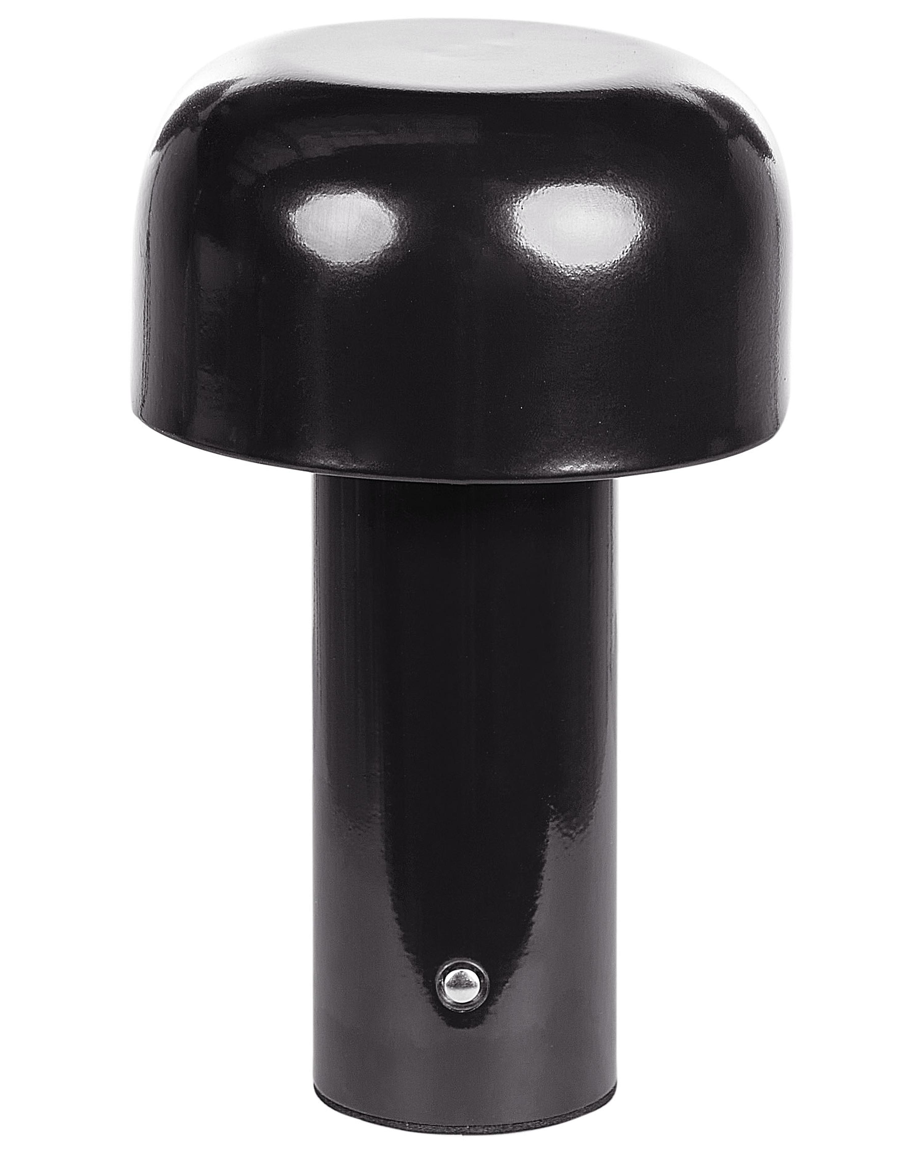 LED draadloze tafellamp BESOS met dimmer Metaal Zwart