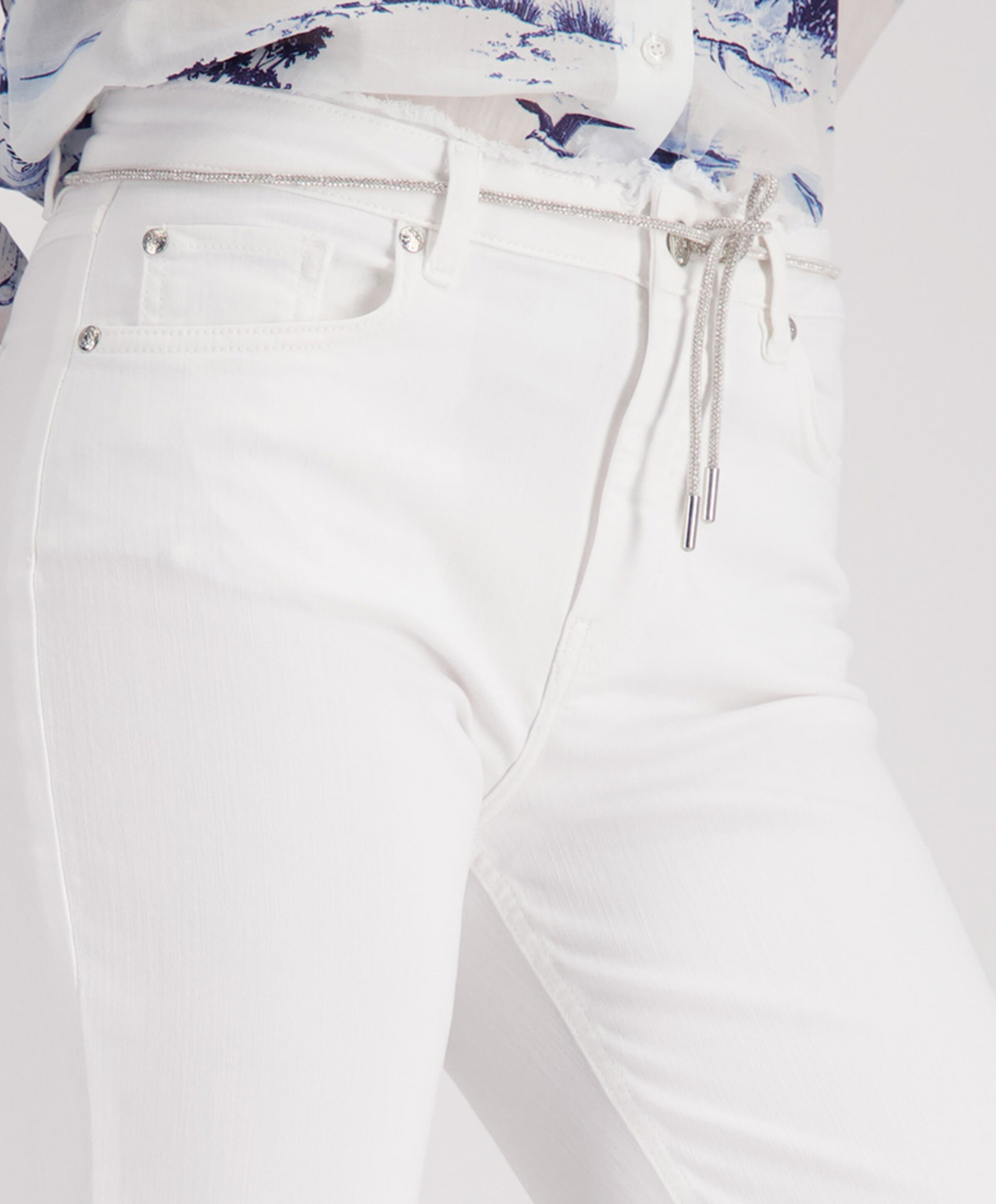 Monari dames jeans ecru