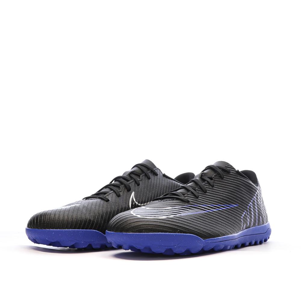 Nike Chaussures de Foot Noir/Bleu Homme Nike Vapor 15 Club TF
