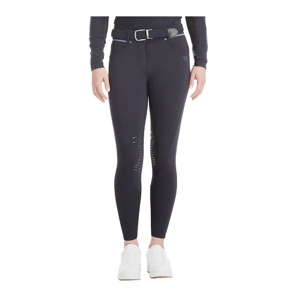 Horse Pilot X-DESIGN - Pantalon siliconé Femme dark night
