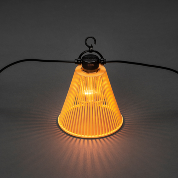 Konstsmide lichtsnoer deco geel uitbreidingsset 10 lampen 10 meter