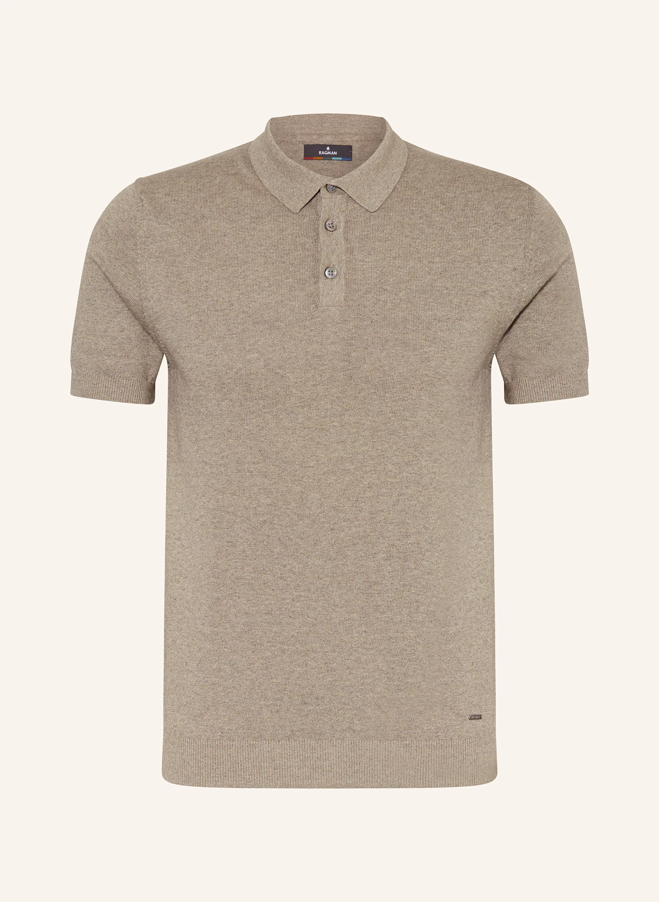RAGMAN Strick-Poloshirt