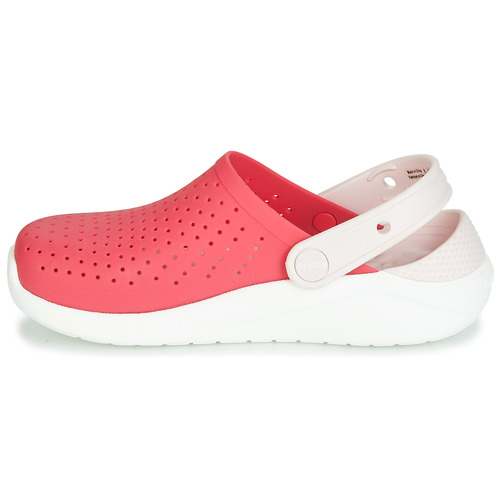 Crocs - LITERIDE CLOG K - Rouge / blanc
