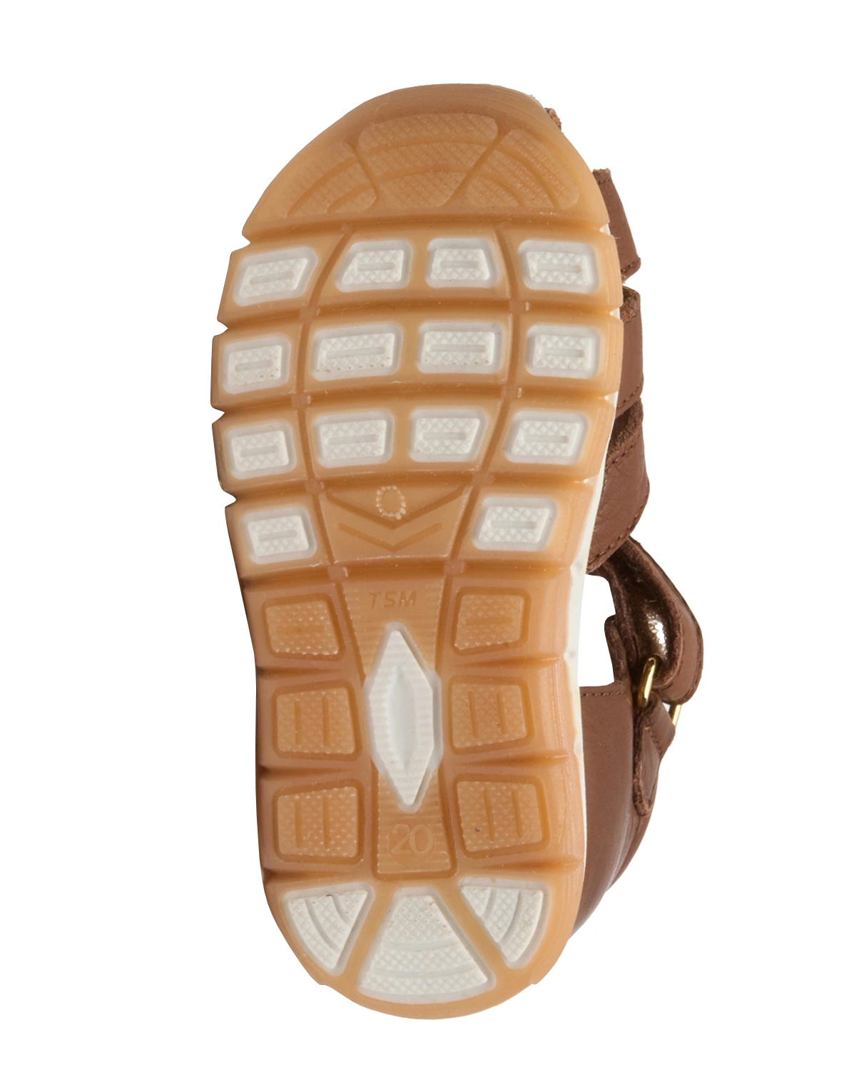 Klett-Sandalen BILLIE mit Zehenschutz in brandy
