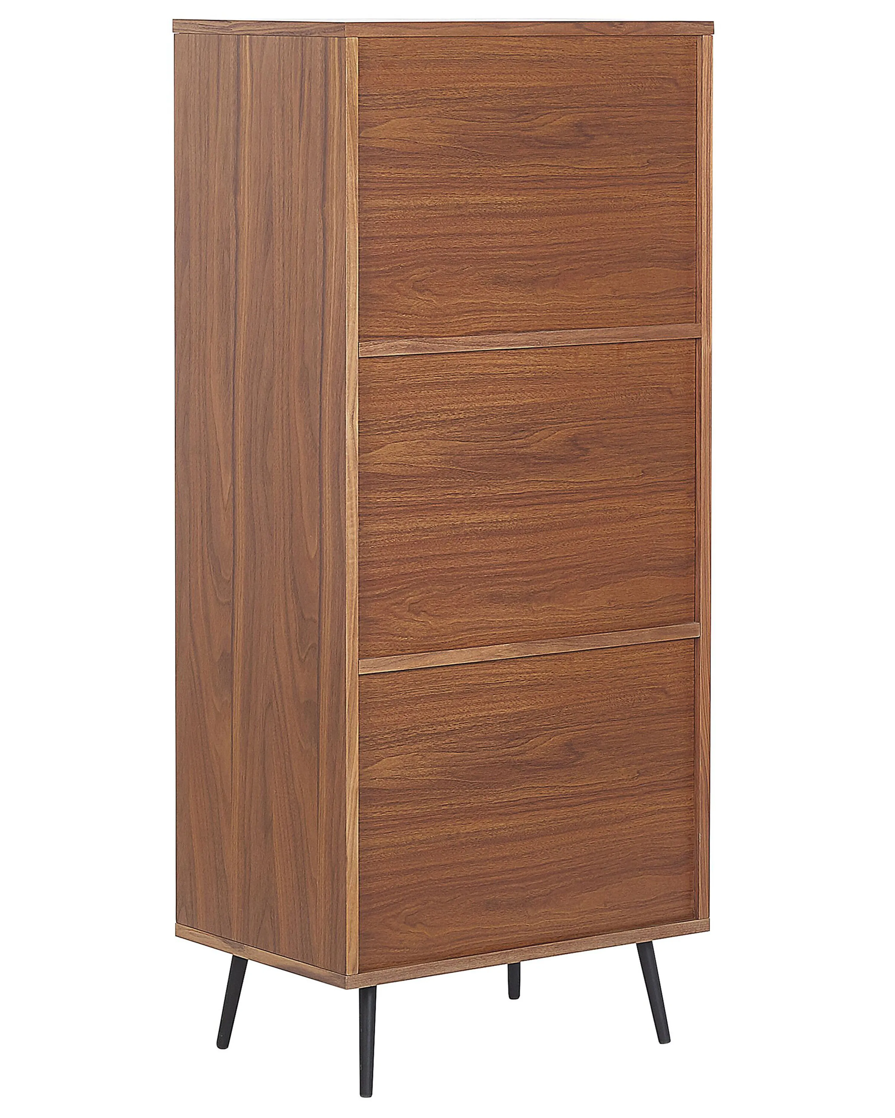 Rek RICHMOND 139 cm Donker walnoothout