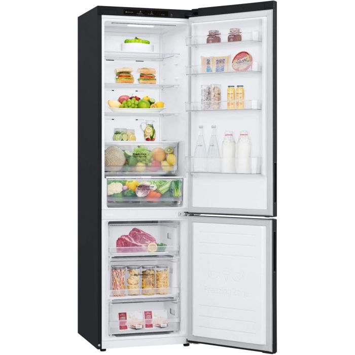 LG Kühl- Gefrierkombination GBP62MCNBC Matte Black