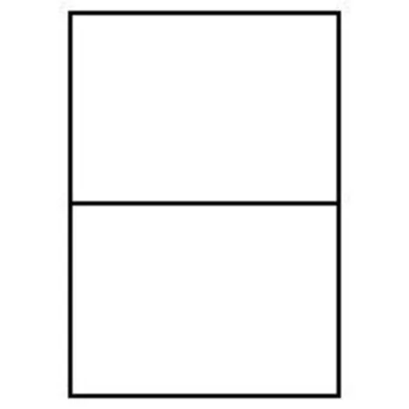 labelmedia Etiketten 10 Blatt DIN A4, 210 x 148 mm, 20 Stück