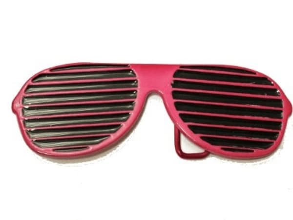 Bältesspänne - Rosa Shutter Shades