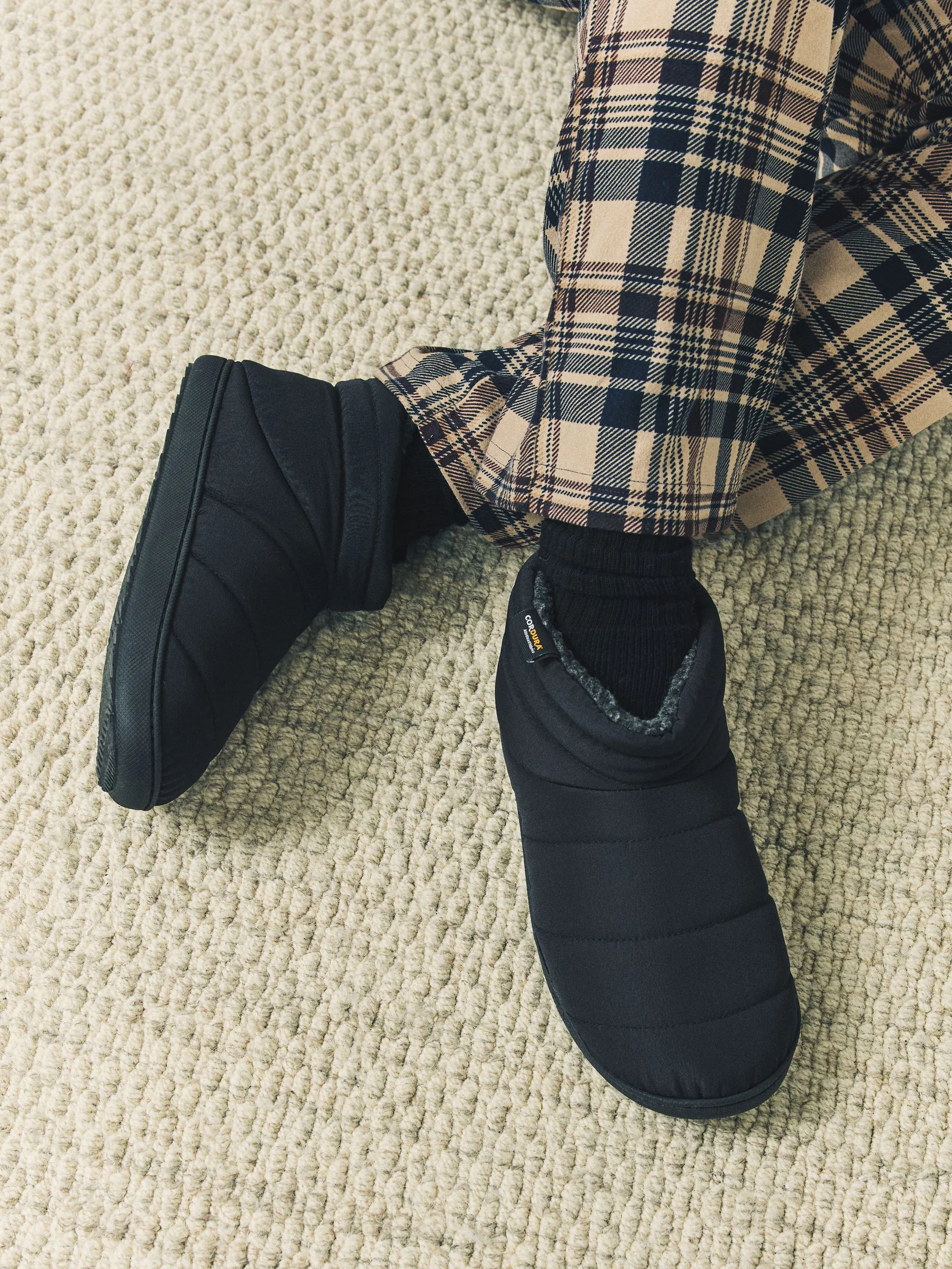 Zwart - Codura Boot Slippers