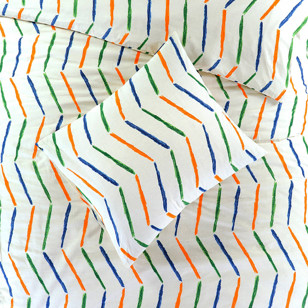 katoenen dekbedovertrek kinderbed (120x150 cm)