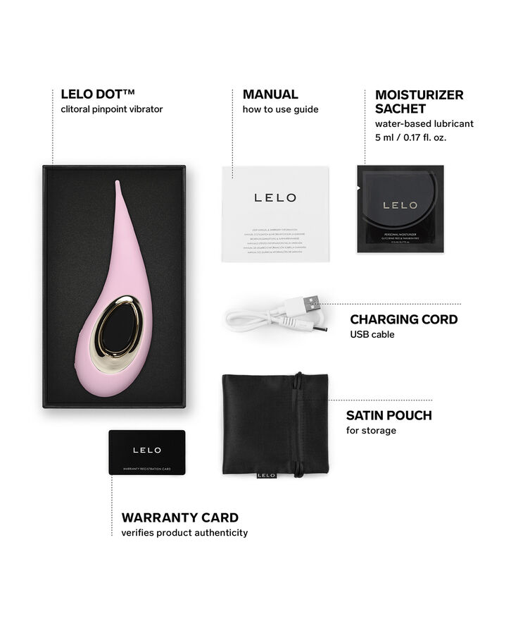 LELO DOT Pink Klitoris Vibrator Pink