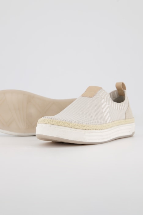 Slip Ons, Jana Shoes, elastischer Einstieg, Weite H