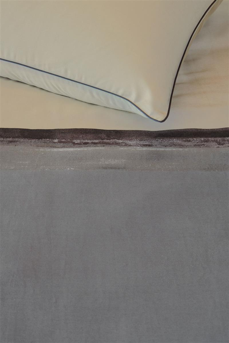 Bettwäsche DUO COLOUR Satin 135x200 cm, mit 1 Kissen