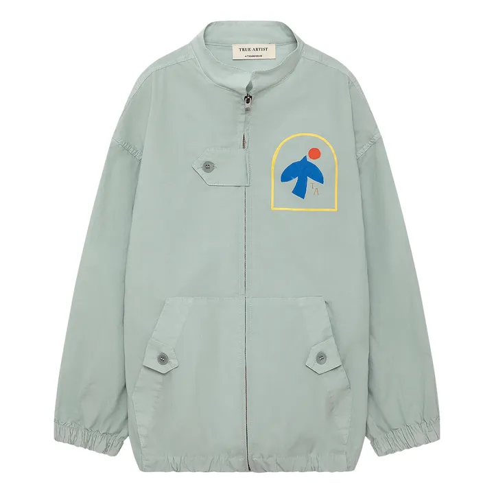 True Artist Bomber n°01 Zippé | Bleu Clair