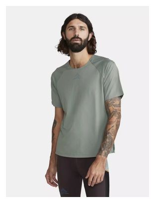 Maillot manches courtes Craft Pro Trail Vert
