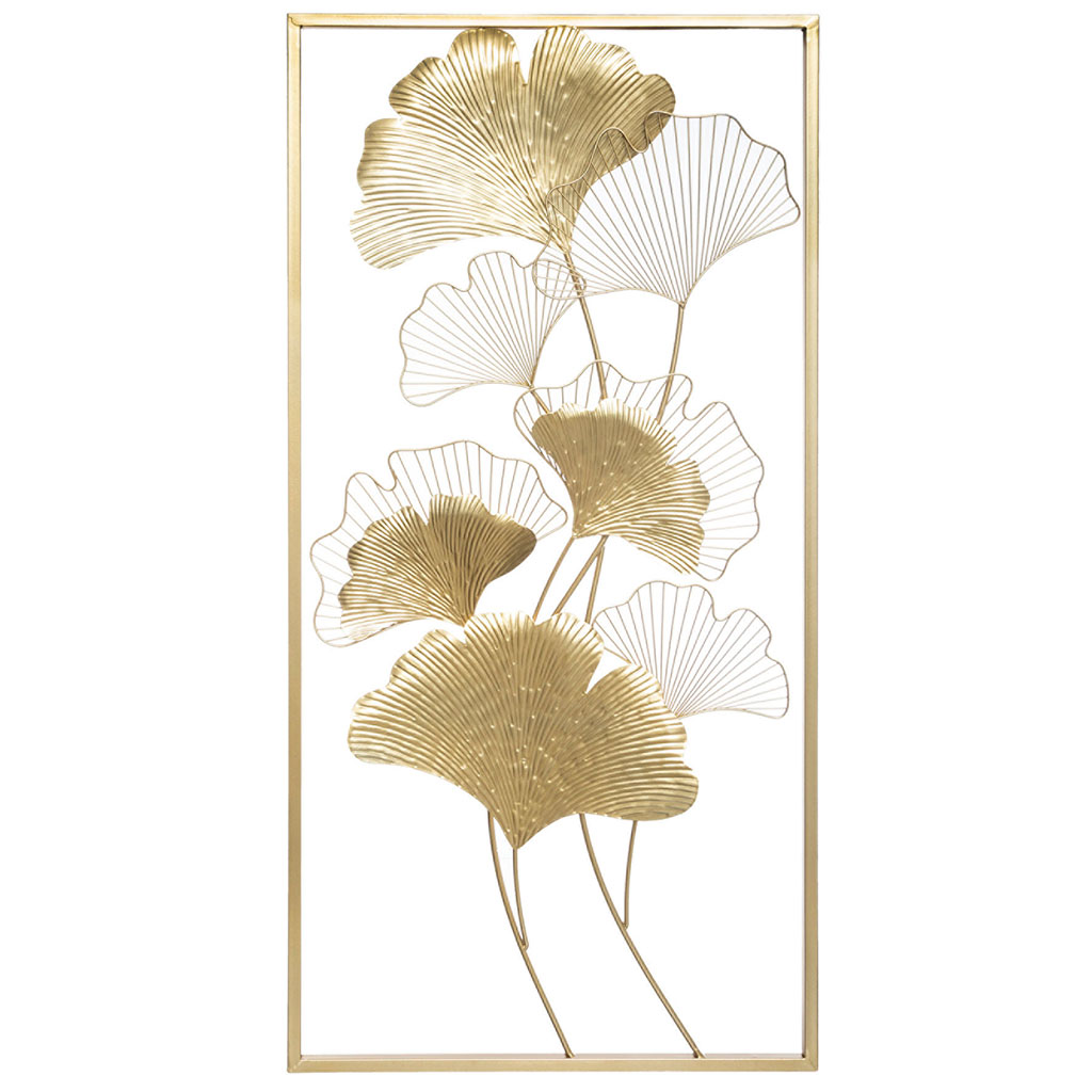 Décoration murale GINKO métal 50x100cm