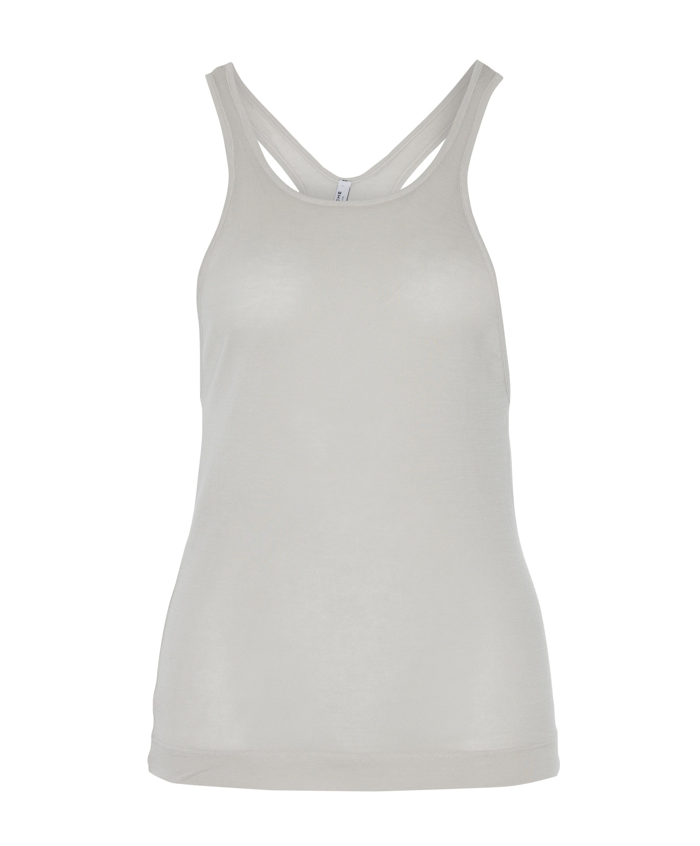 Babiche Dames top grijs