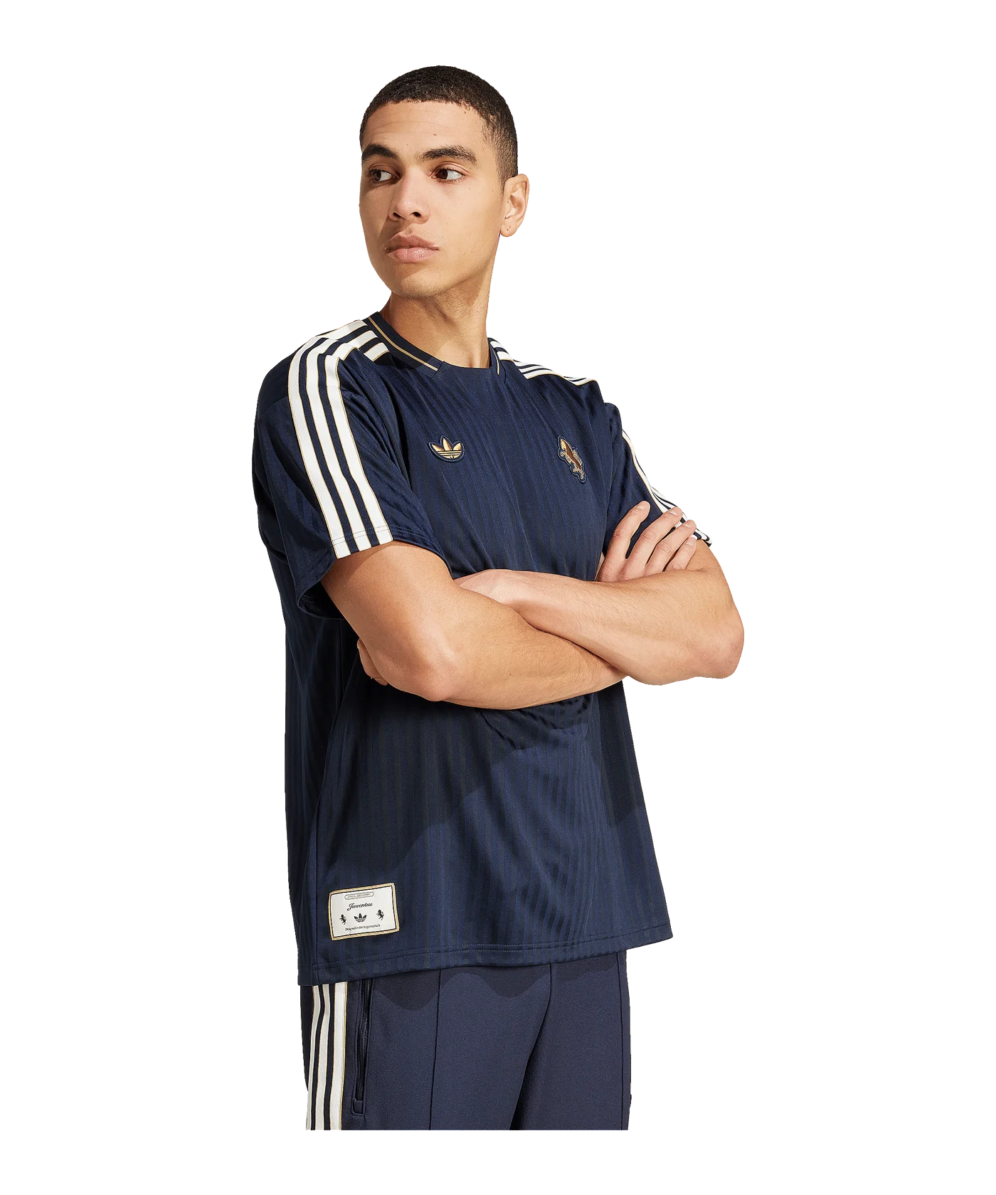 adidas Juventus Turin Terrace Icon Trikot Blau