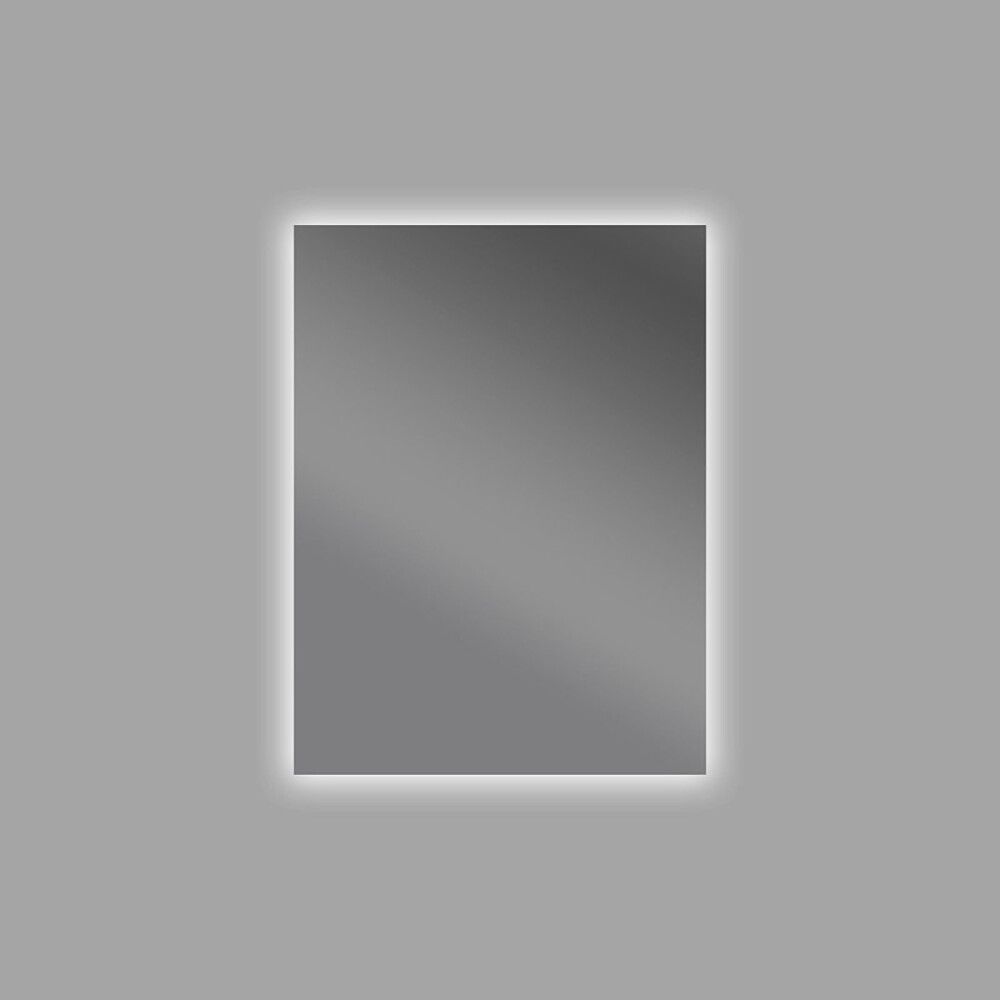 SPEIL CAMARGUE GLIMMRA LED SVART 60X80CM
