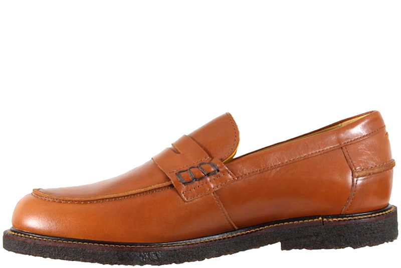 ANGULUS LOAFERS I COGNACFARVET SKIND