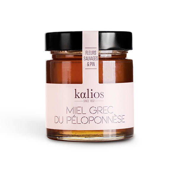 Miel de fleurs sauvages grec du Péloponèse