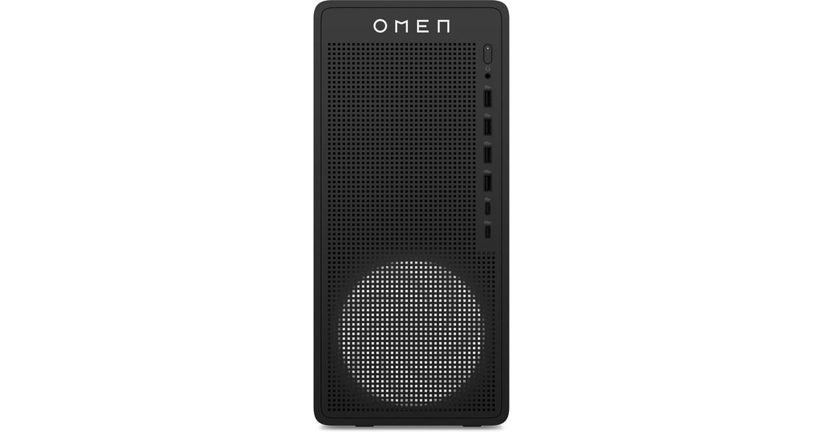 OMEN16L Gaming Desktop PC TG03-0355nd (CW7T1EA)  (Zwart | Ryzen 5 8400F | RTX 5050 | 16 GB | 1 TB SSD)